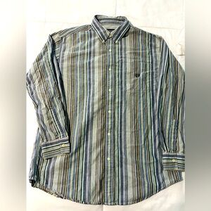 Chaps button down long sleeve shirt